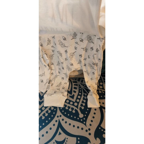 Baby 3-6 nwt Rae Dunn 3 piece set Happy fall y'all baby shower bow pants onesie - Picture 12 of 12